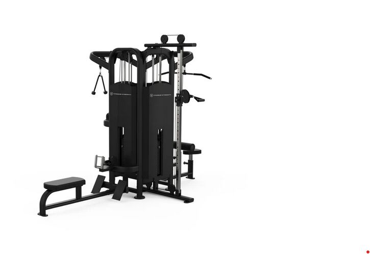 Titanium Strength 4 Stationen Kabelzugstation | schwarz 1