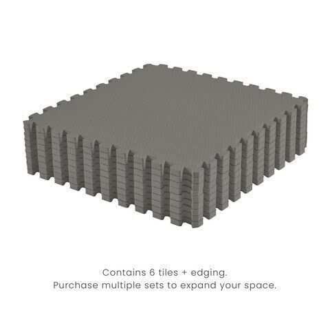 Toddlekind Schaumstoff Spielmatte | grau 2