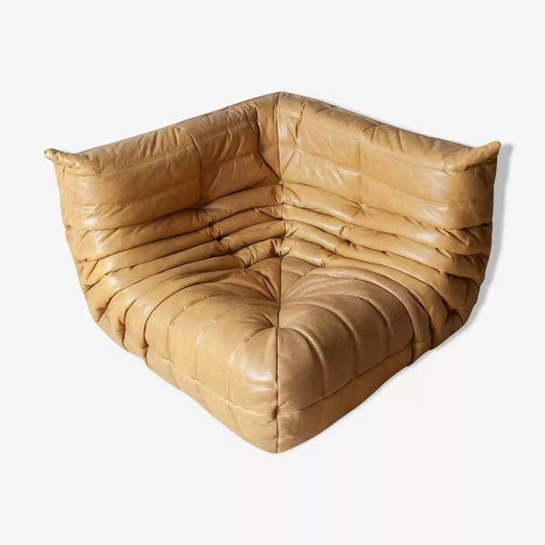 Togo canapé d'angle Pull-Up-cuir Kamelbraun | marron, image 1 of 5