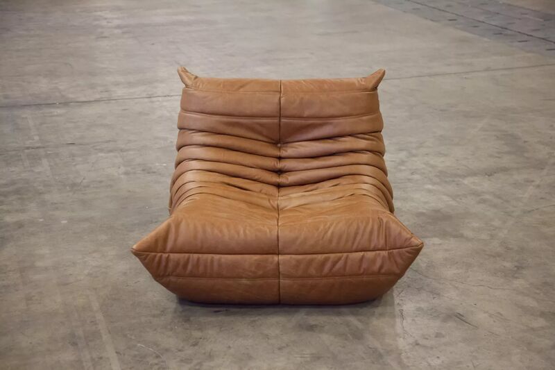 Togo fauteuil Pull-Up-leer Tabakbraun | bruin, image 1 of 4