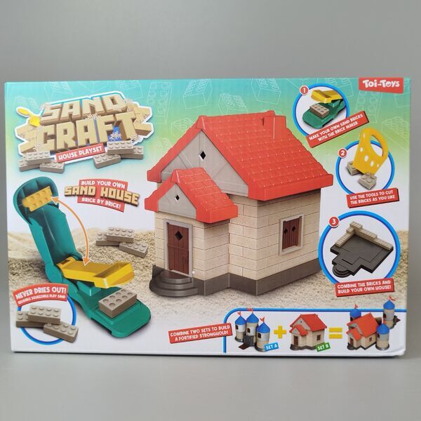 Toi-Toys Sand Craft Haus Bauset | 2 Sets | multicolored 2
