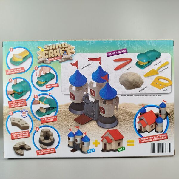 Toi-Toys Sand Craft Haus Bauset | 2 Sets | multicolored 5