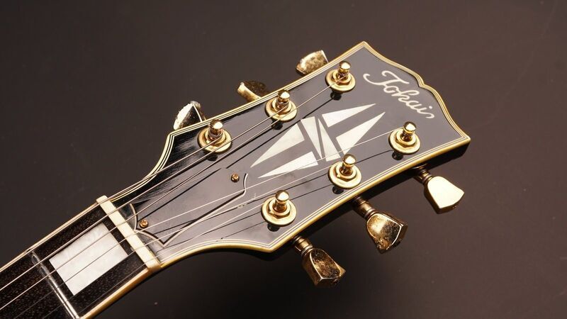 Tokai LC-100 Crna 1990 MIJ drvo Paul Custom + Case | Crna, image 5 of 5