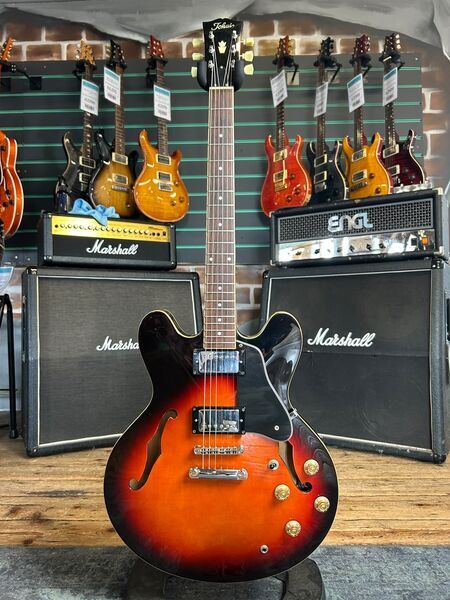 Tokai MIK ES-60 Sunburst Semi-Hollow Electric Guitar | sunburst, image 1 of 5