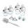 Tommee Tippee Natural Start Babyflaschen Set for Neugeborene | white thumbnail 1/3
