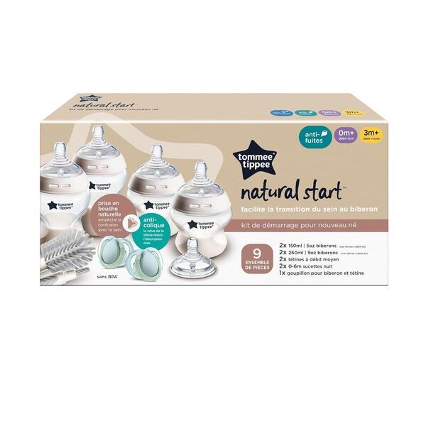Tommee Tippee Natural Start Set | transparente 2