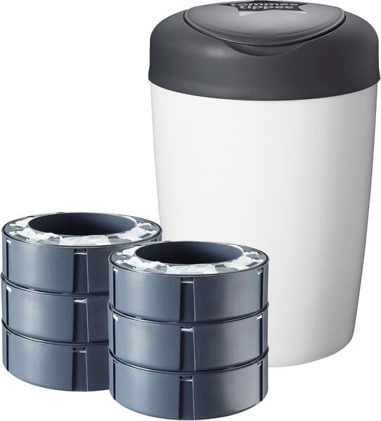 Tommee Tippee Simplee Sangenic Windeleimer | weiß 1