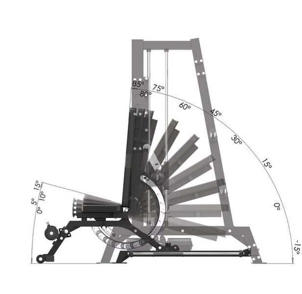 Toorx FWX-6600 Tower Smith | schwarz 3