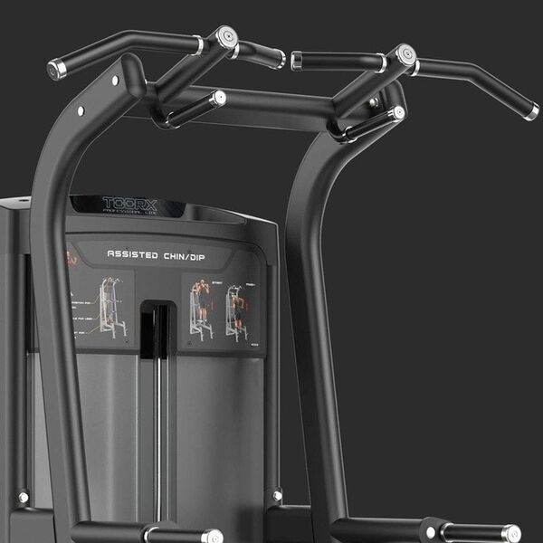 Toorx PLX-8400 Assisted Pull Up/Chin Up/Dip | schwarz 3