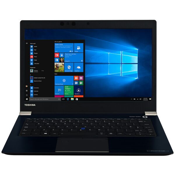 Toshiba Portege X30-D-112 | i5-7200U | 13.3" | 8 GB | 256 GB SSD | Win 10 Pro | blå | DE 2