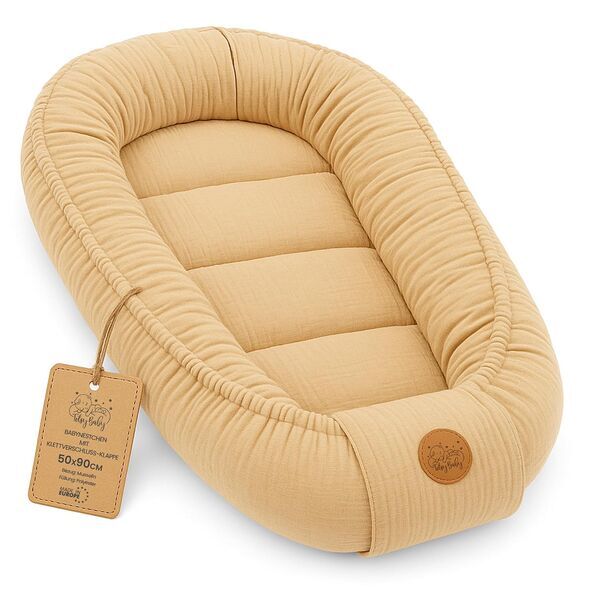 Totsy Baby Baby Nest Muslin | beige, image 1 of 2
