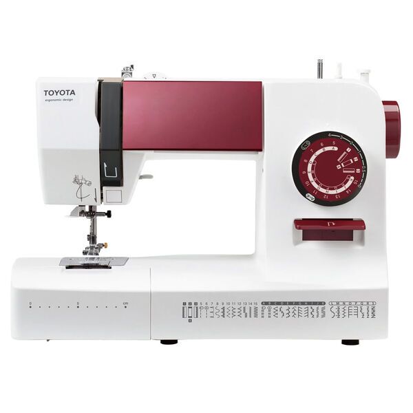 Toyota ERGO34D Sewing machine | white/red 2