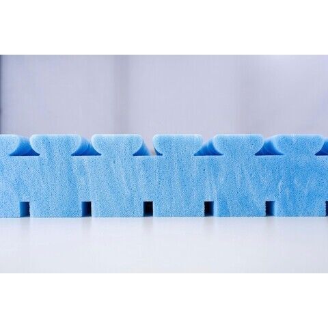 Träumeland Brise Matratze 70 x 140 cm | weiß 2