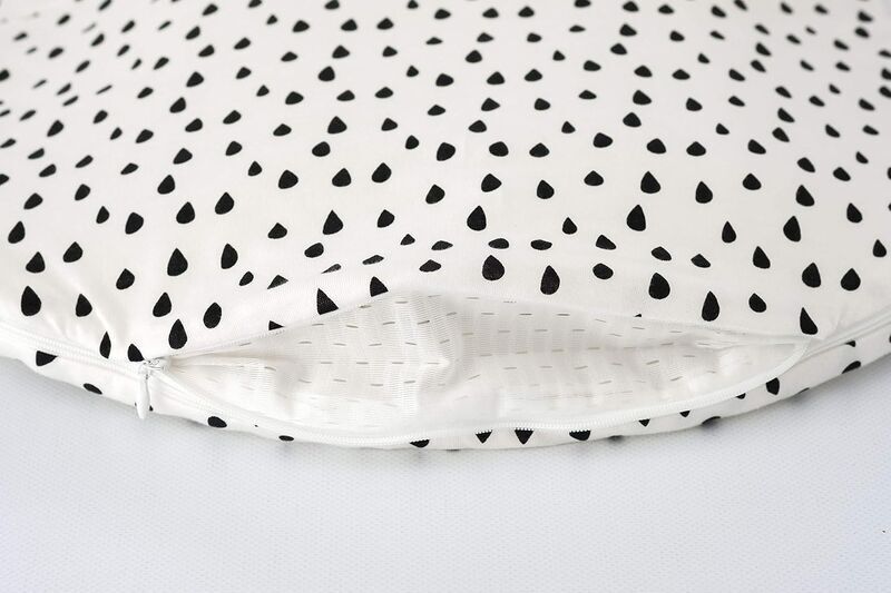 Träumeland Liebmich Außenschlafsack Tropfen | white/black 5