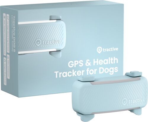 Tractive DOG 6 - GPS Dog Collar & Health Monitor | EXCL. ABO | TRDOG6MT | mint