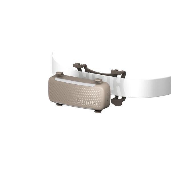 Tractive DOG 6 - GPS Tracker Hund mit Gesundheitsfunktionen | EXKL. ABO | TRDOG6BR | braun 4