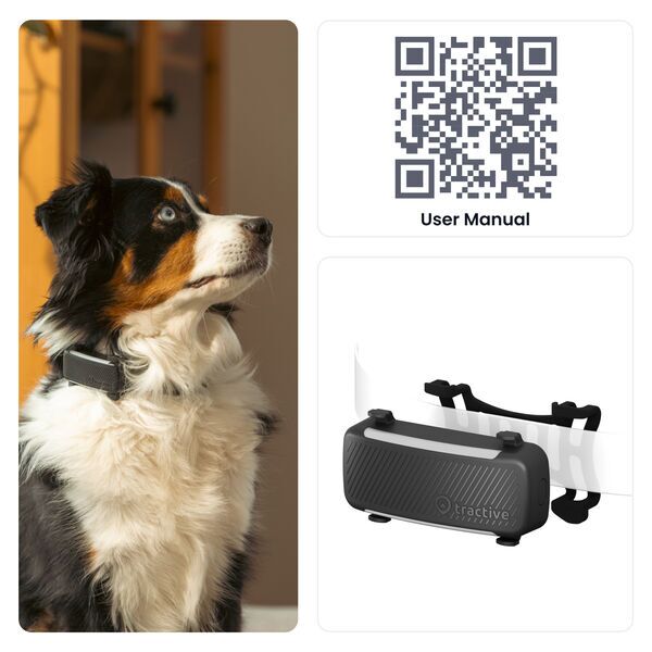 Tractive DOG 6 – GPS sledilnik za pse z zdravstvenimi funkcijami | BREZ NAROČNINE | TRDOG6BK | črn 2