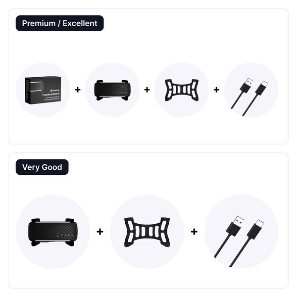 Tractive DOG 6 – GPS sledilnik za pse z zdravstvenimi funkcijami | BREZ NAROČNINE | TRDOG6BK | črn 4