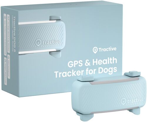 Tractive DOG 6 - hund-GPS med hälsospårning   EXCL. ABO   TRDOG6MT   mint