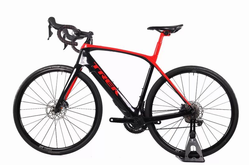Trek Domane+ LT (2020) | Diamant | rot/schwarz | 56 cm | > 4000 km | Fazua 3
