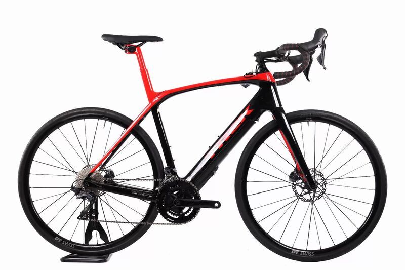 Trek Domane+ LT (2020) | Diamant | rot/schwarz | 56 cm | > 4000 km | Fazua Evation Drive Pack 1