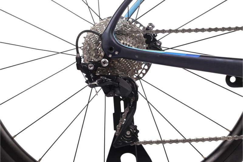 Trek Domane SL 5 (2019) | Diamant | schwarz/blau | 27.5" | 47 cm | Shimano 105 BR-R7070 5