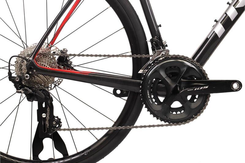 Trek Domane SL 5 (2019) | Diamant | schwarz | 27.5" | 54 cm | Shimano 105 BR-R7070 4