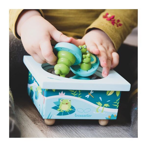 Trousselier Spieluhr mit tanzenden Figuren | grön 2