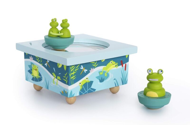 Trousselier Spieluhr mit tanzenden Figuren | grön 3