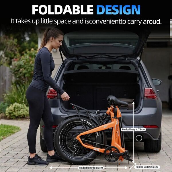 TTGO F6Boost | orange | 20" | unisize | < 500 km, image 5 of 5