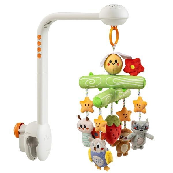 TUMAMA KIDS baby crib-Mobile with projector | grey, image 1 of 3