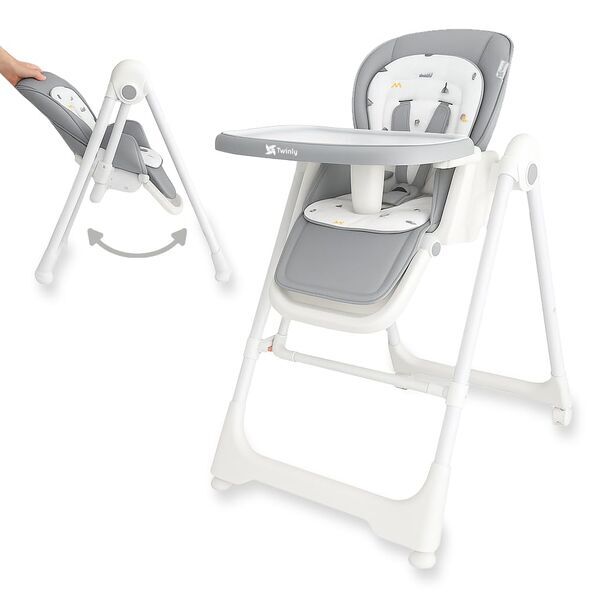 Twinly 3-in-1 Multifunktionshochstuhl | cinzento 1