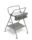 Twistshake baby-bathtub stand | grey, thumbnail 1 of 3