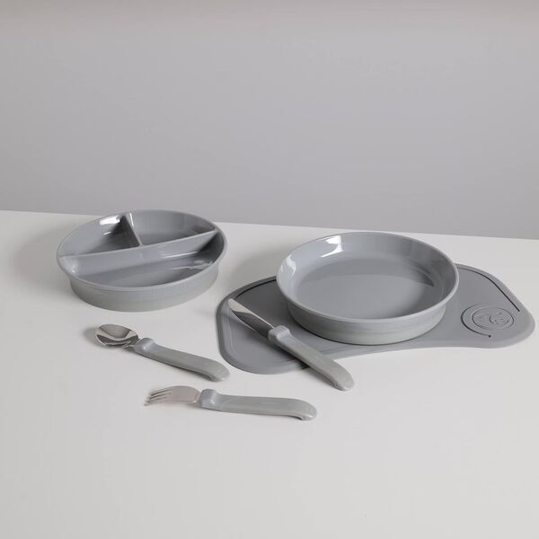 Twistshake Babygeschirr Set | šedá 2