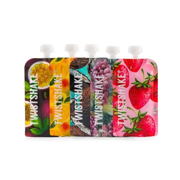 Twistshake Babynahrungsbeutel 220 ml | multicolored 1