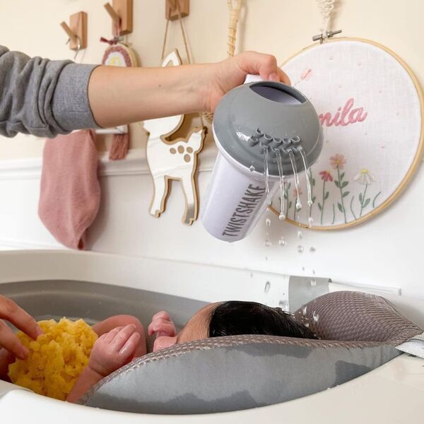 Twistshake Faltbare Babywanne Badeset | grau 2