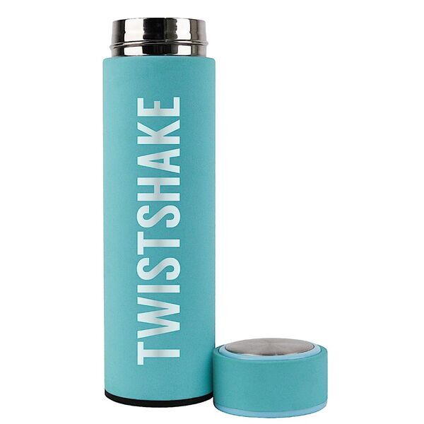 Twistshake Heiß oder Kaltisolierflasche 420 ml | blue 3