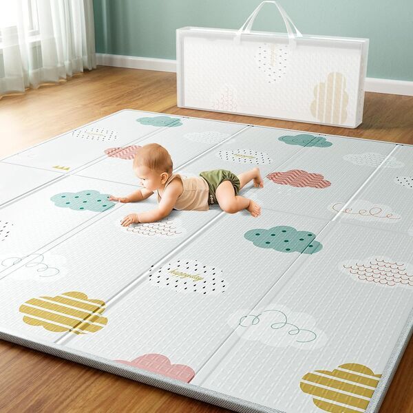 Uanlauo Faltbare Spielmatte | grey 1