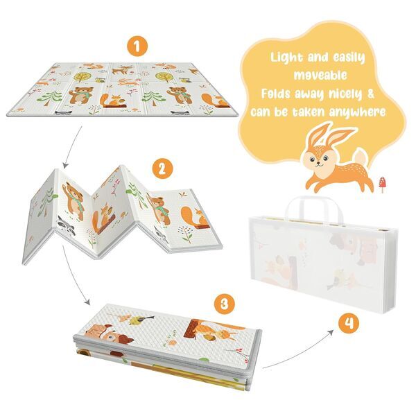 Uanlauo Faltbare Spielmatte | vícebarevný 1