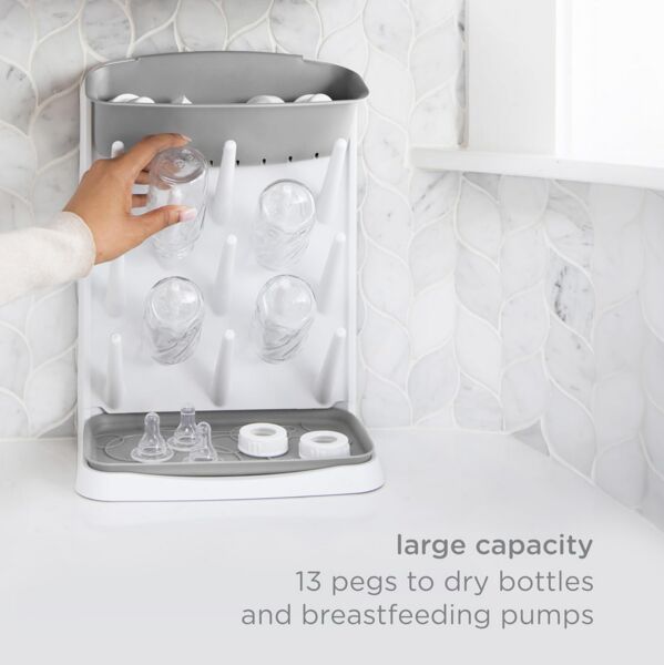 Ubbi Vertikaler Abtropfgestell for Babyflaschen | white 2
