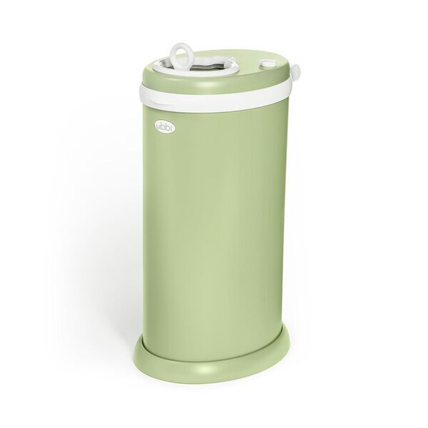 Ubbi diaper pail | green, image 1 of 1