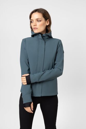 UKUTHULA - Gradient Damenjacke Blue Horizon