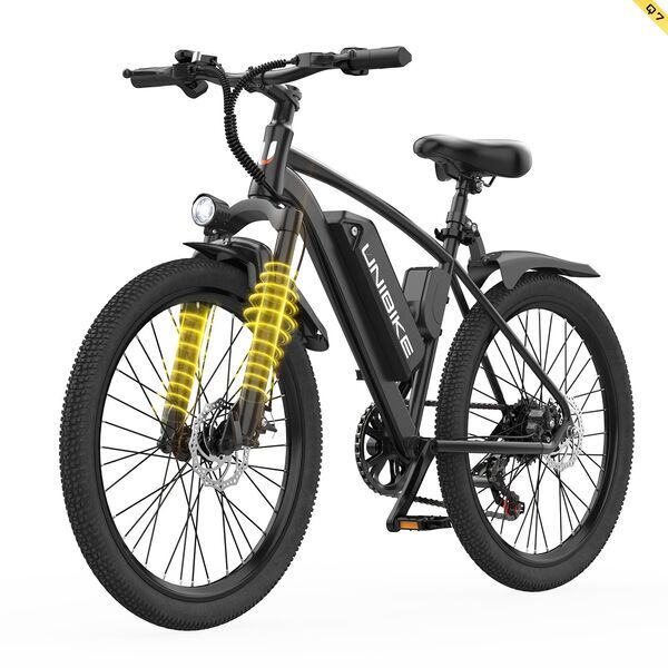 UNIBIKE Q7 2026 | Schwarz | 26" | M | < 50 km, image 1 of 5