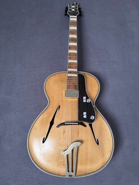 Unknown GDR Archtop 1950s | blonde, image 2 of 5