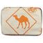Upcycling Deluxe - Laptop Sleeve - Camel beige-ochre thumbnail 1/2