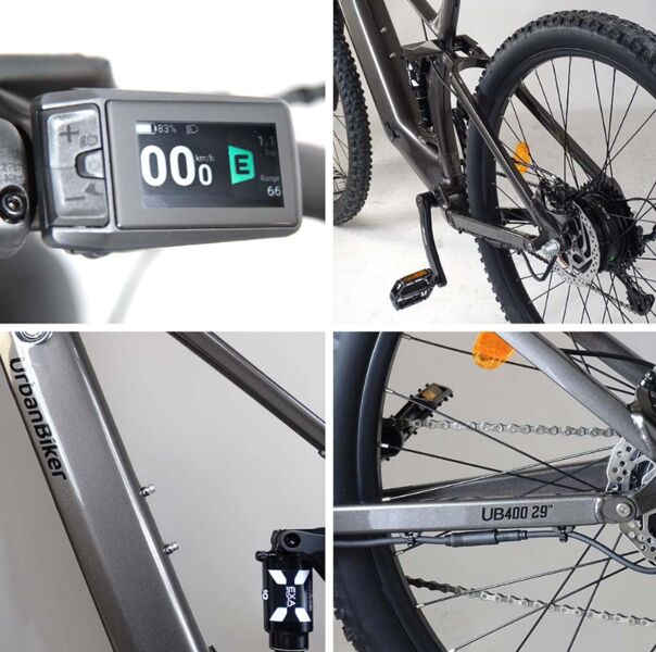 Urban Biker B400B (2025) | diamant | siva | M | 54 cm | < 500 km, image 3 of 3