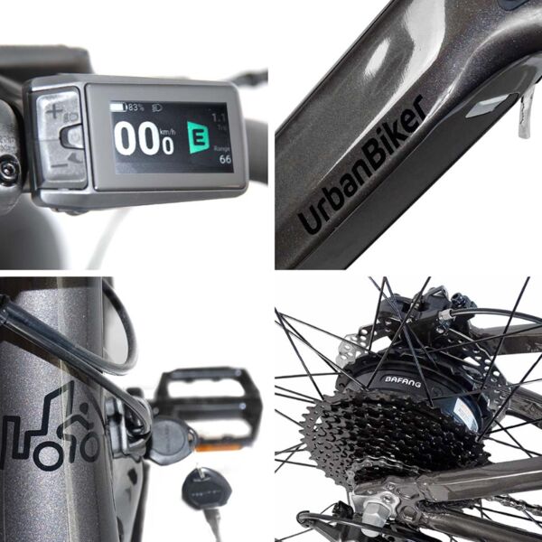Urban Biker UB300B (2025) | diamant | sivý | L | 56 cm | < 500 km, image 3 of 3