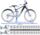 Urban Biker UB410B (2026) | diamant | modrá | M | 54 cm | < 500 km, thumbnail 1 of 4