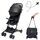 Urban Kanga Bandicoot Kinderwagen | black | Oxford Gewebe thumbnail 1/4