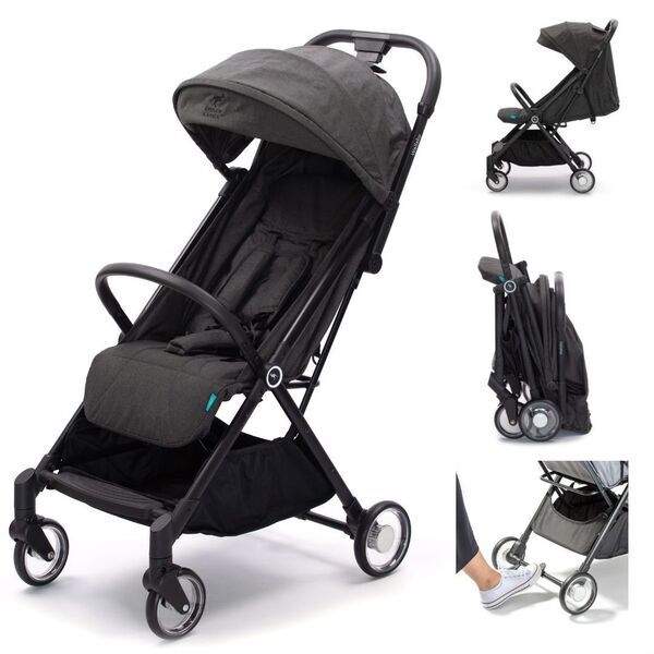 Urban Kanga Wallaby Reisebuggy | grau | Leinengewebe 1
